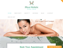 Tablet Screenshot of mauiholisticgardencenter.com